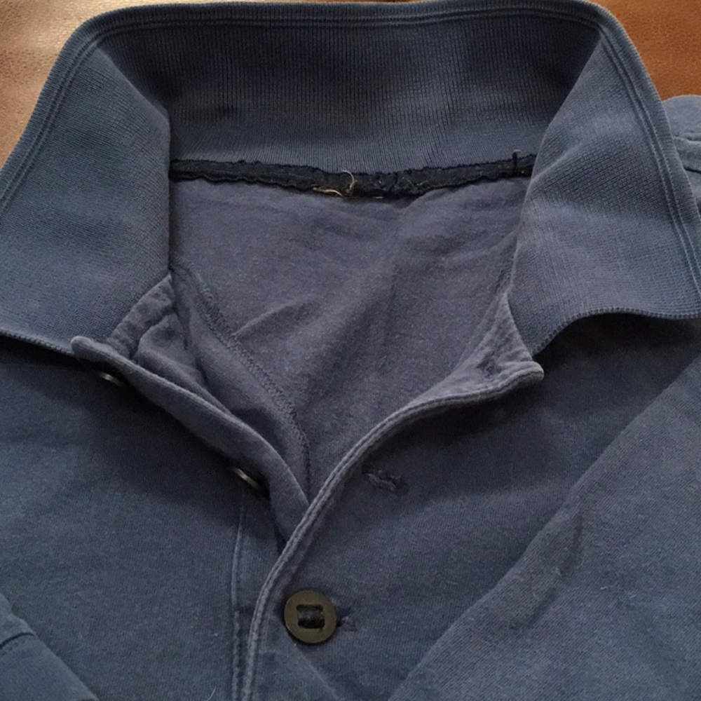 EUC,SHORT SLEEVE COLLAR T SHIRT,SIZE XL,BUTTON DOWN NECK,TEAL COLOR, 100%COTTON